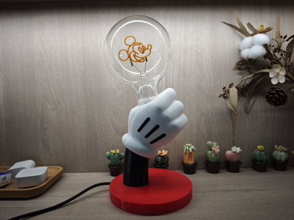 Mickey Hand Lamp Holder