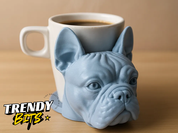 French Bulldog Head Coaster