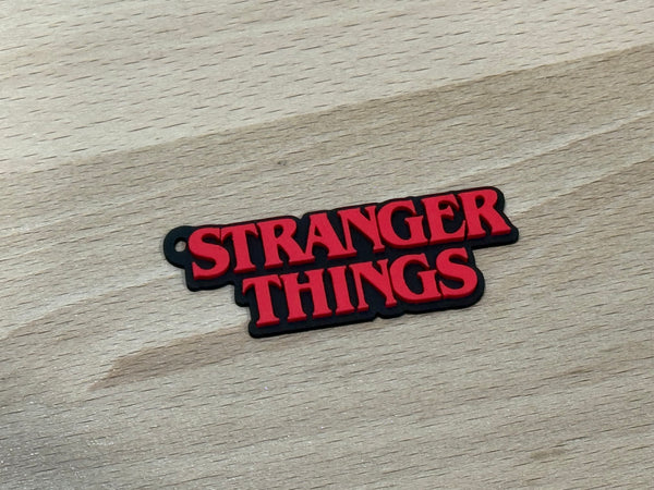 Stranger Things Logo Keychain