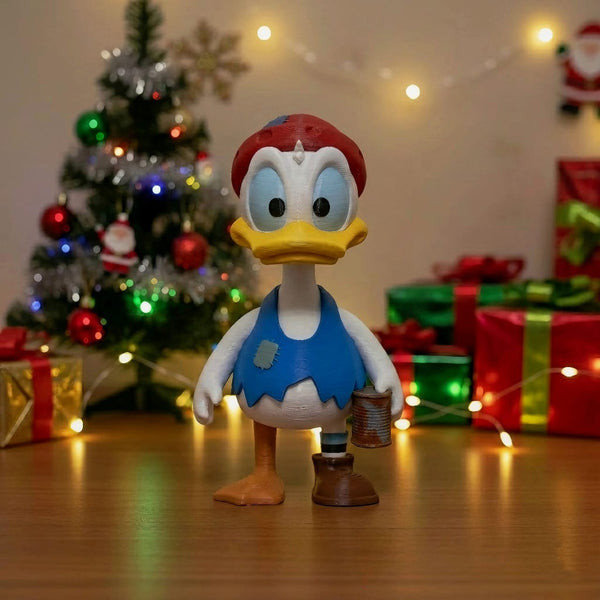 Homeless Donald Duck