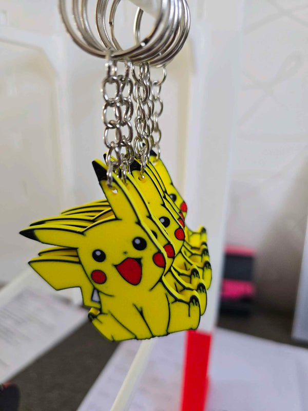 Pikachu Sitting Keychain