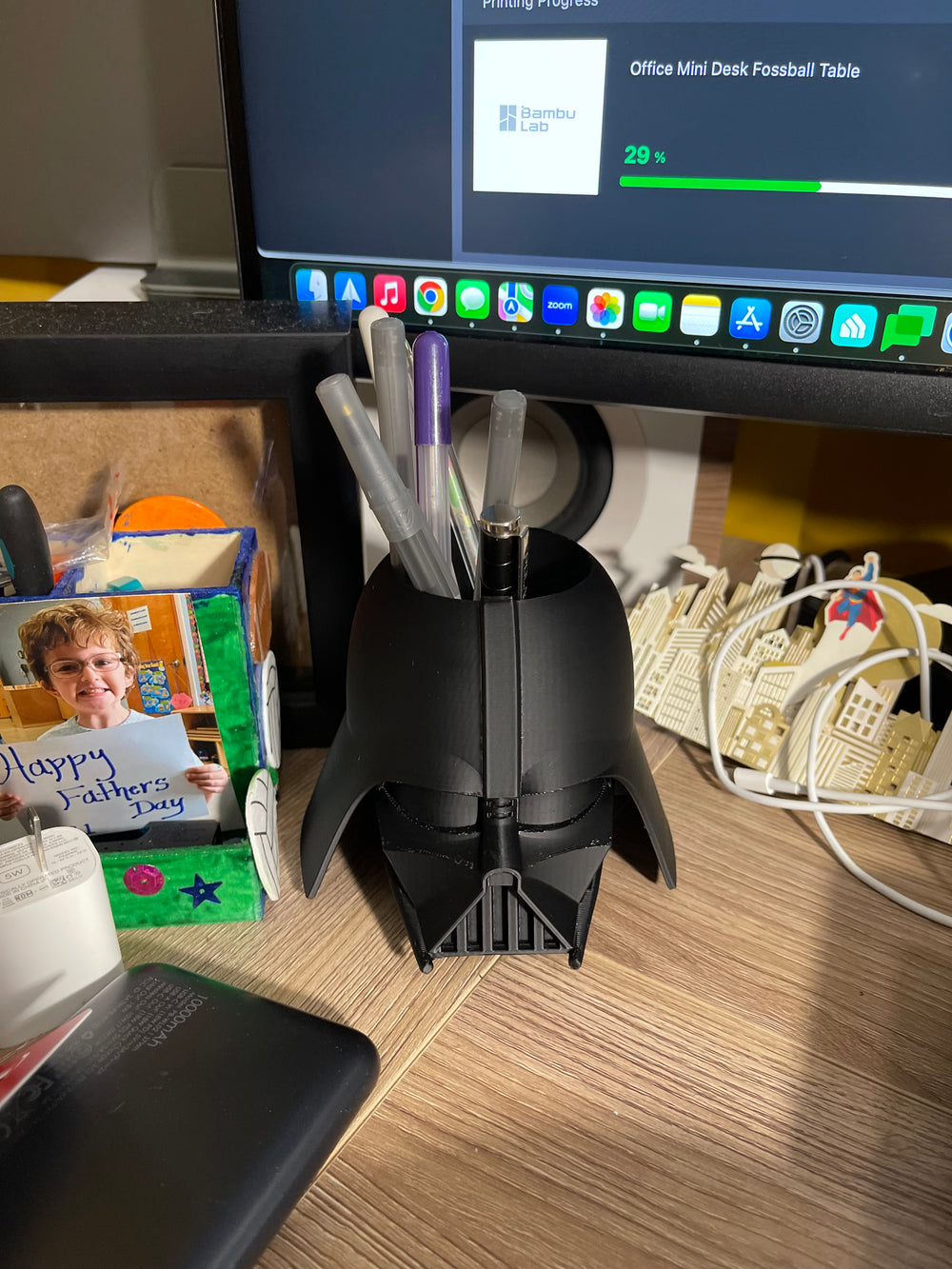 Darth Vader Desk Organizer
