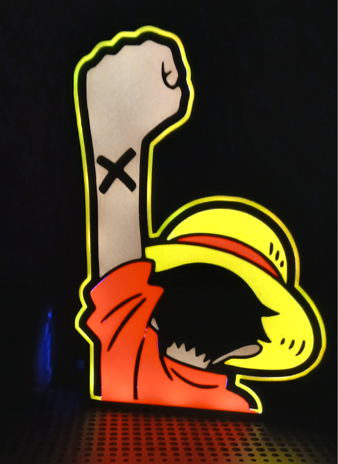 One Piece Luffy Lightbox