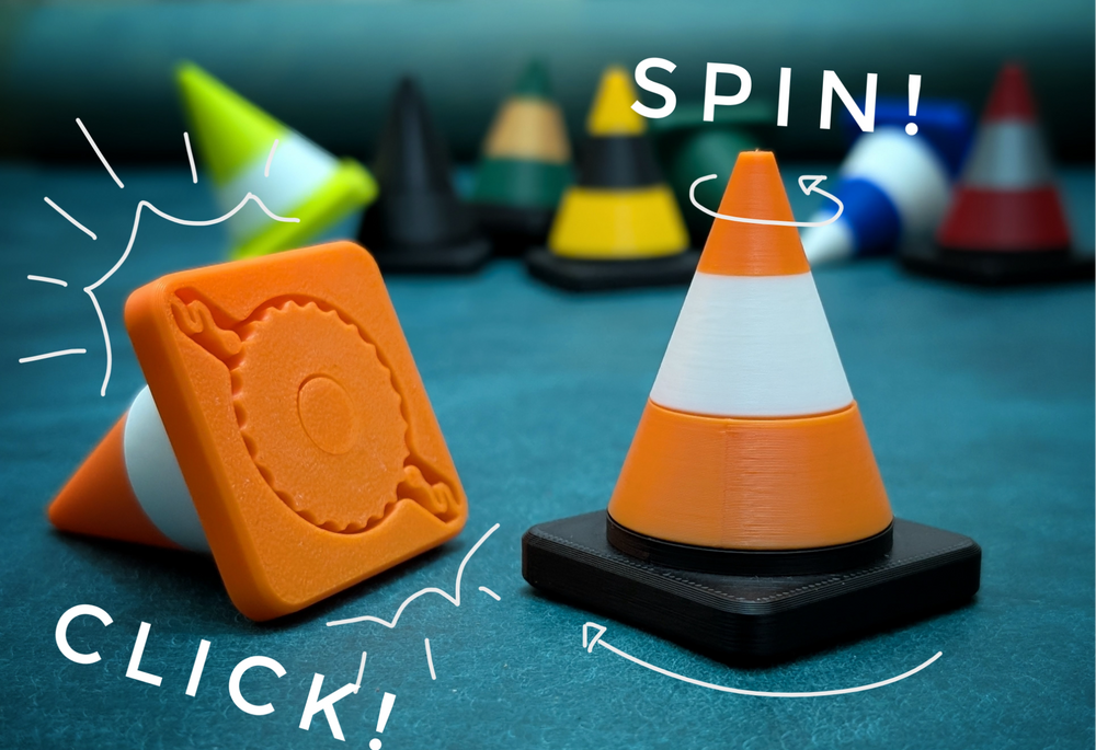 Traffic Cone Fidget