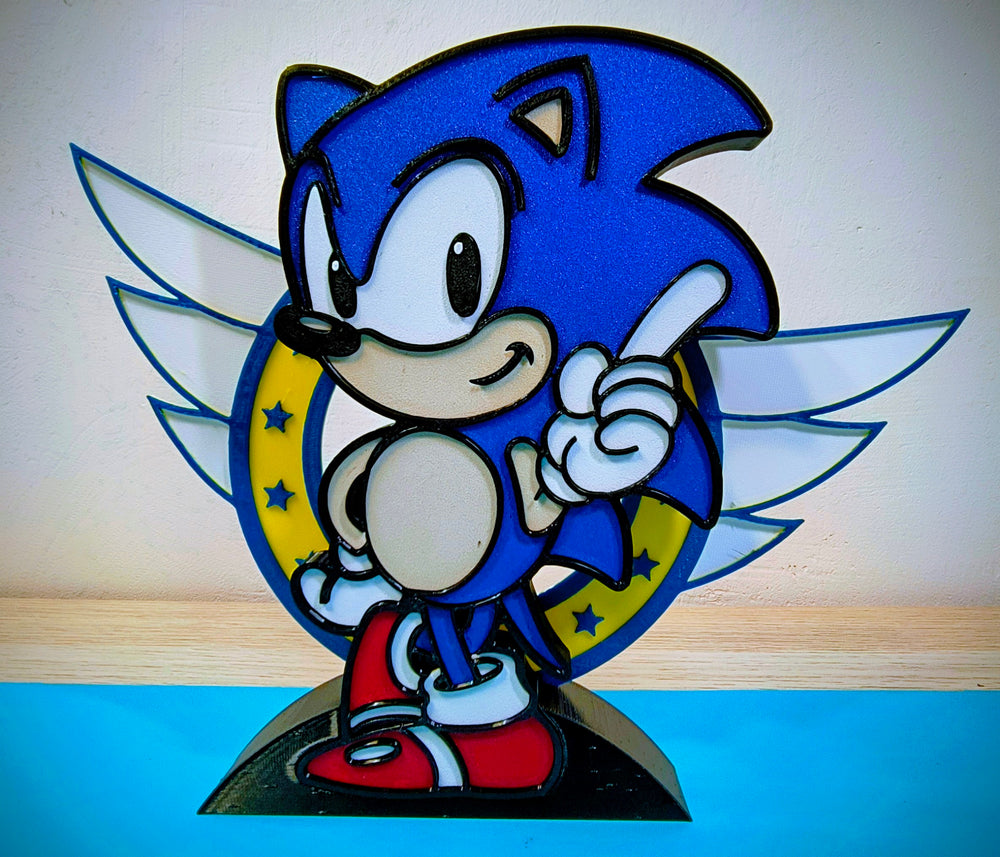 Sonic The Hedgehog Display Piece