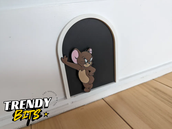 Tom and Jerry Decorative Wall Hole