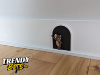 Tom and Jerry Decorative Wall Hole