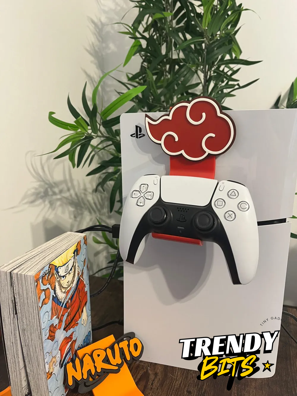 PLAYSTATION 5 AKATSUKI (NARUTO ANIME) CONTROLLER VERTICAL SUPPORT