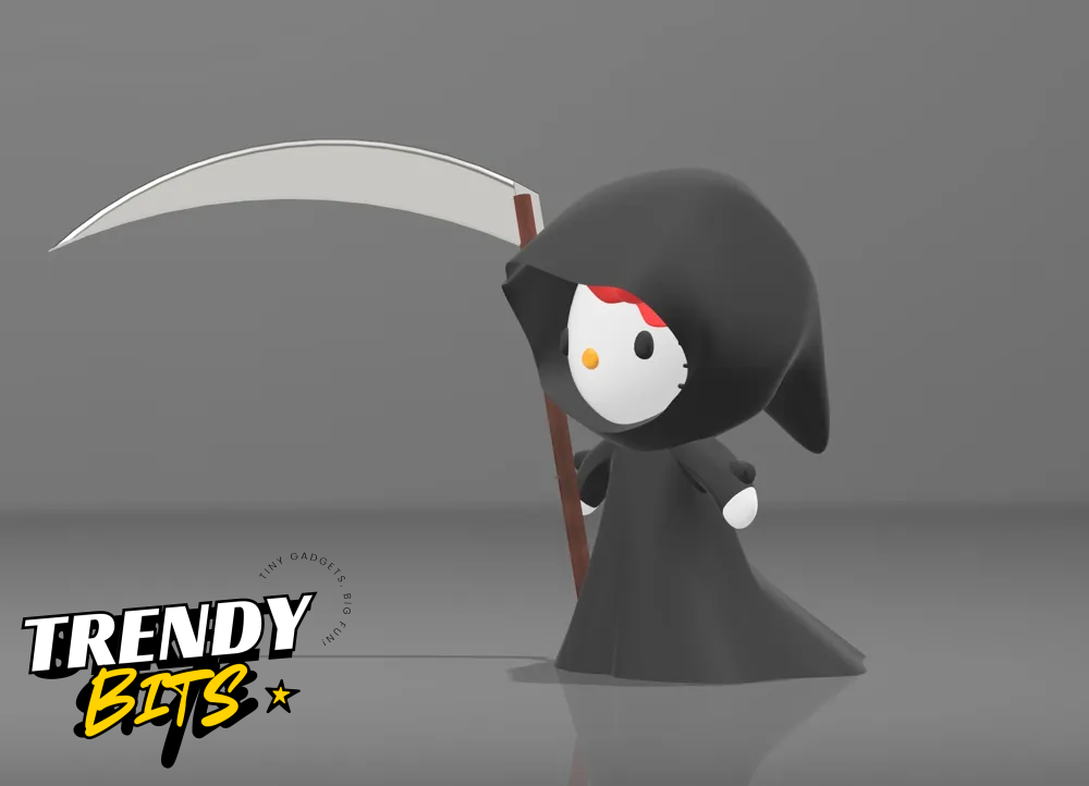 Grim Reaper Hello Kitty