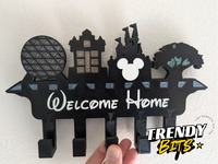 Theme Parks Welcome Home Key holder