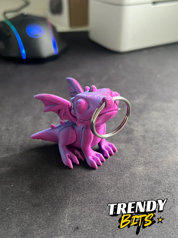 CUTE DRAGON KEYCHAIN