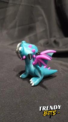 CUTE DRAGON KEYCHAIN