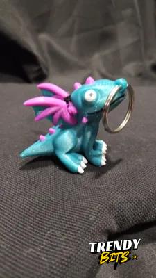 CUTE DRAGON KEYCHAIN