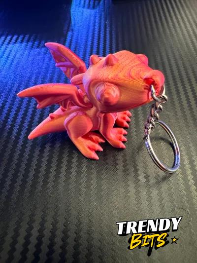CUTE DRAGON KEYCHAIN