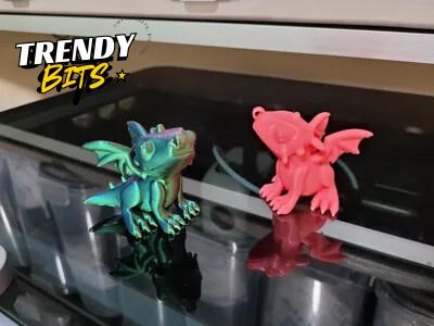 CUTE DRAGON KEYCHAIN