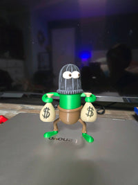 Plankton Money Heist Figure
