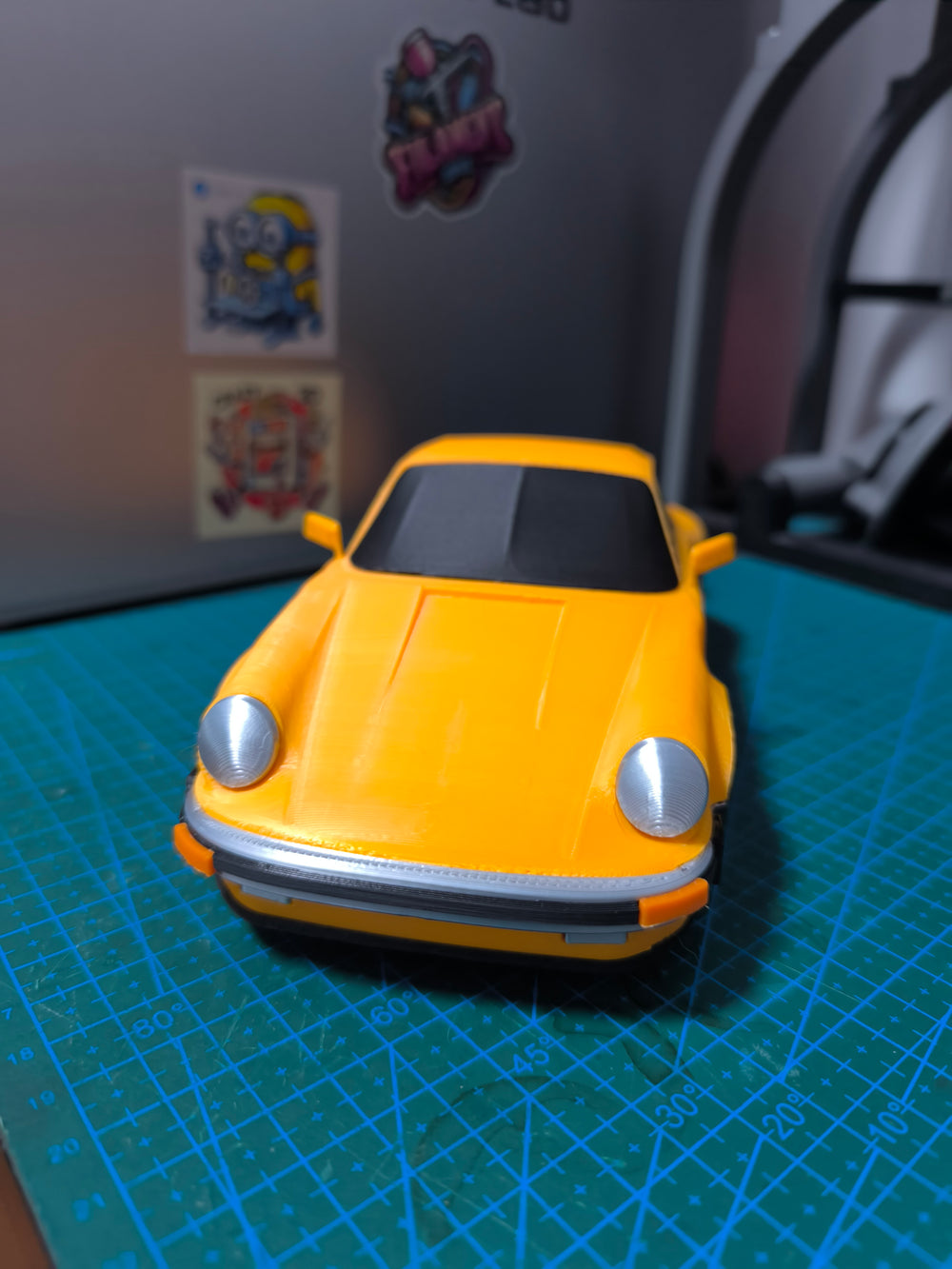 Classic Porsche 911 Turbo (930) Figure