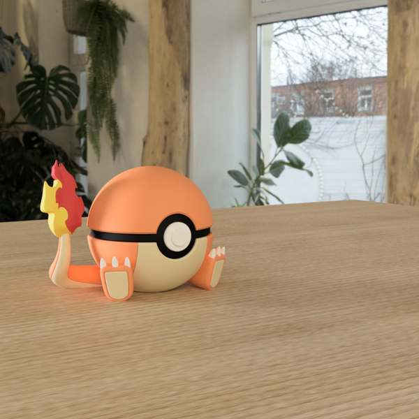 Charmander Pokeball Figure