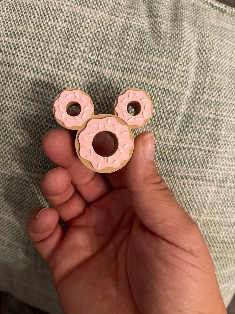 Mickey Donut Straw Topper