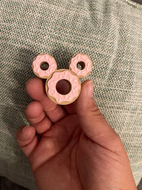 Mickey Donut Straw Topper