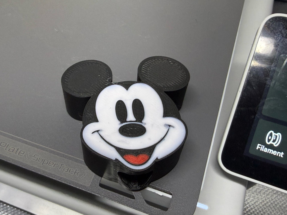 Mickey Face Straw Topper – Classic Edition