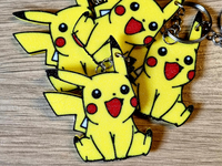 Pikachu Sitting Keychain
