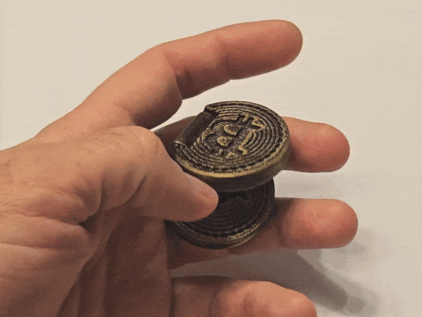 Bitcoin Coin Fidget