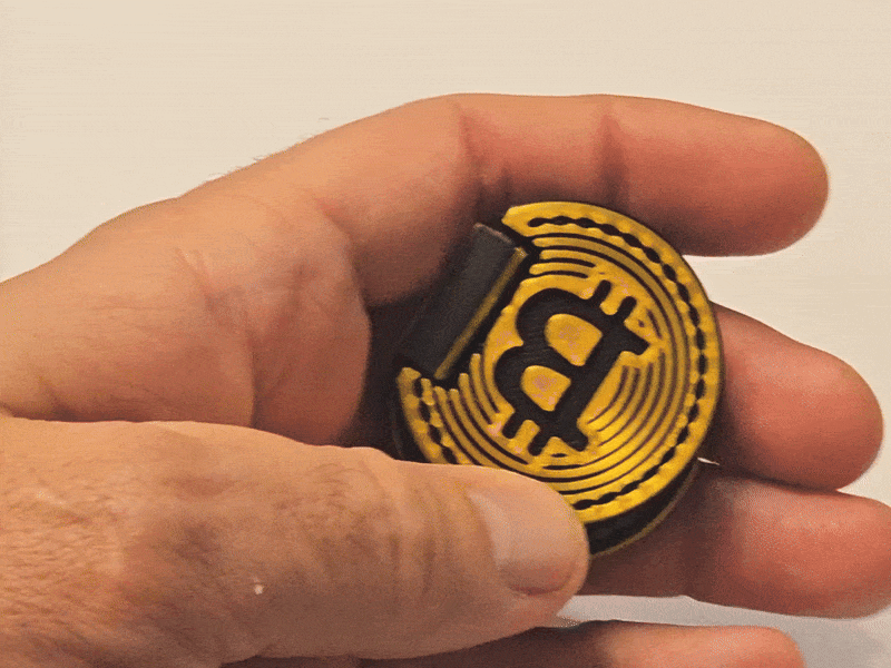 Bitcoin Coin Fidget