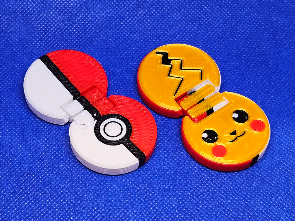 Pikachu Pokeball Fidget