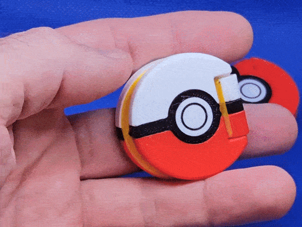 Pikachu Pokeball Fidget