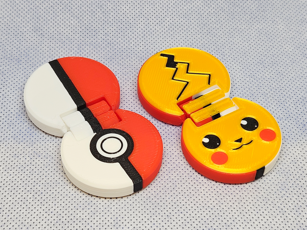 Pikachu Pokeball Fidget