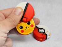 Pikachu Pokeball Fidget