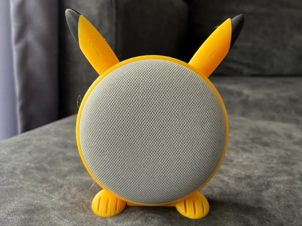 Google Nest Mini Pikachu Stand