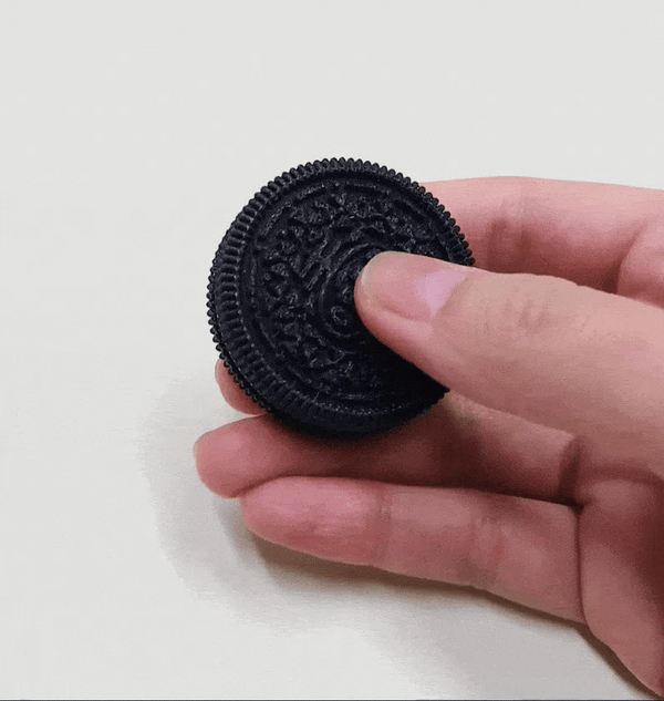 Oreo Cookie Magnetic Slider Fidget
