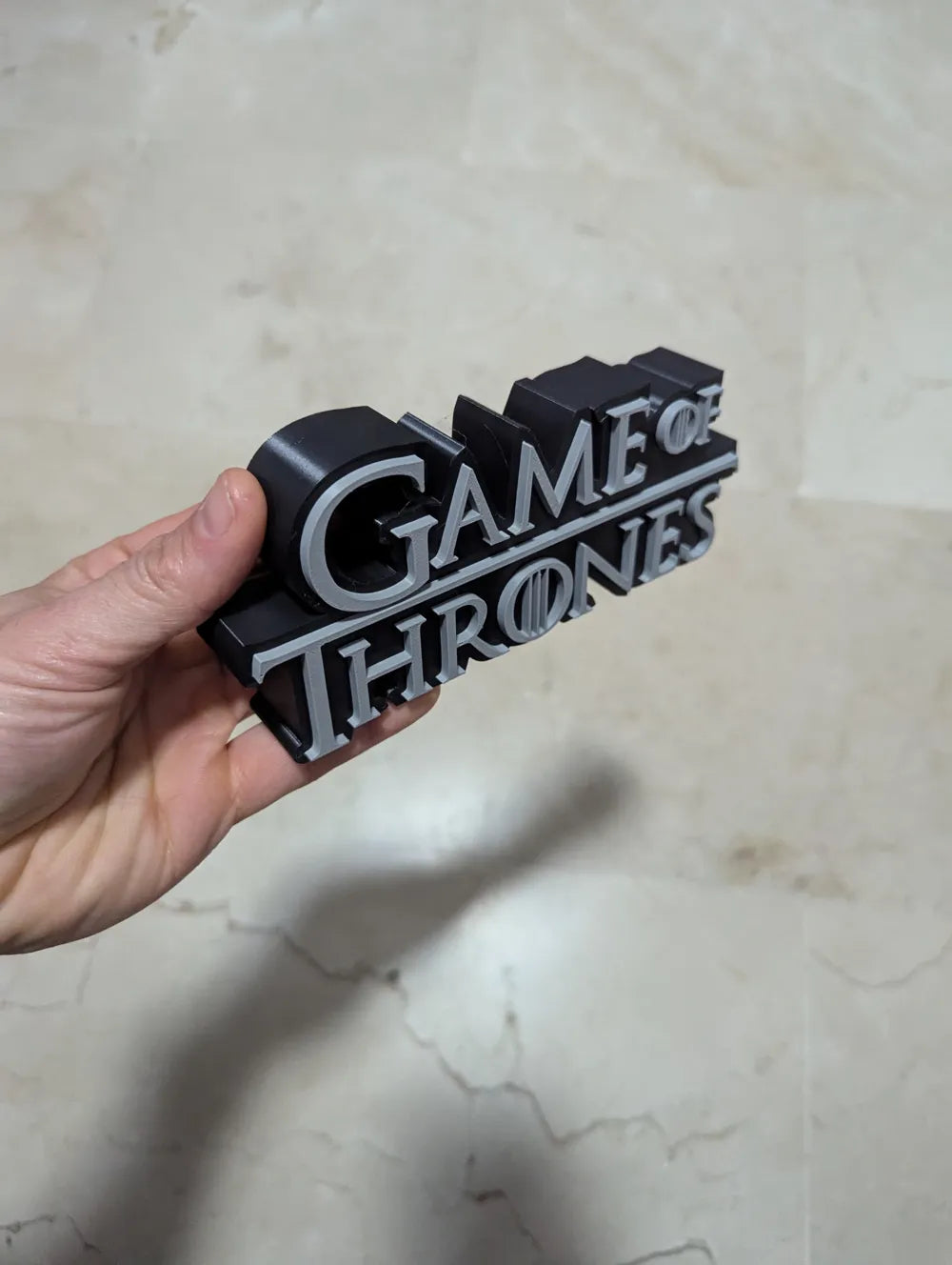 Game of Thrones Desk Logo Stand