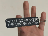 “Not Today” Game of Thrones Keychain