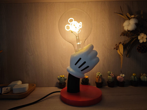 Mickey Hand Lamp Holder