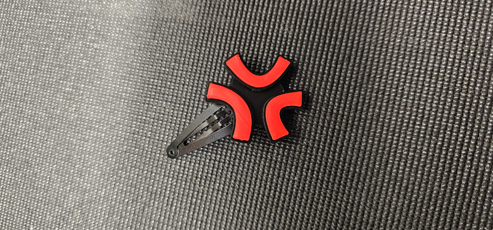 Anime Anger Symbol Hair Clip