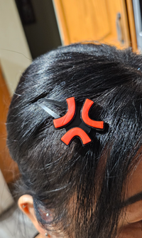 Anime Anger Symbol Hair Clip