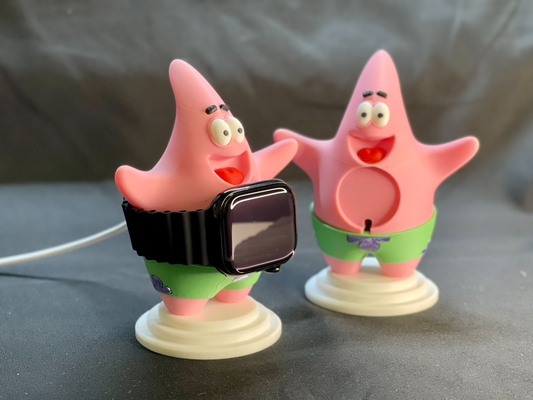 Patrick Star Apple Watch Charger Holder