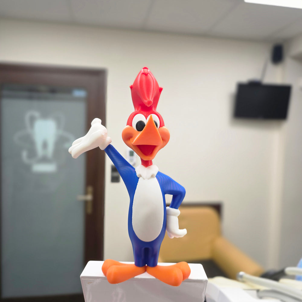 Waving Woody Woodpecker