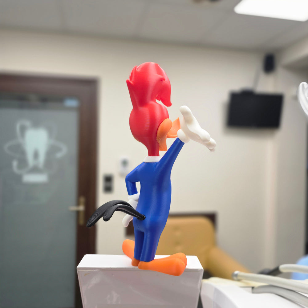 Waving Woody Woodpecker