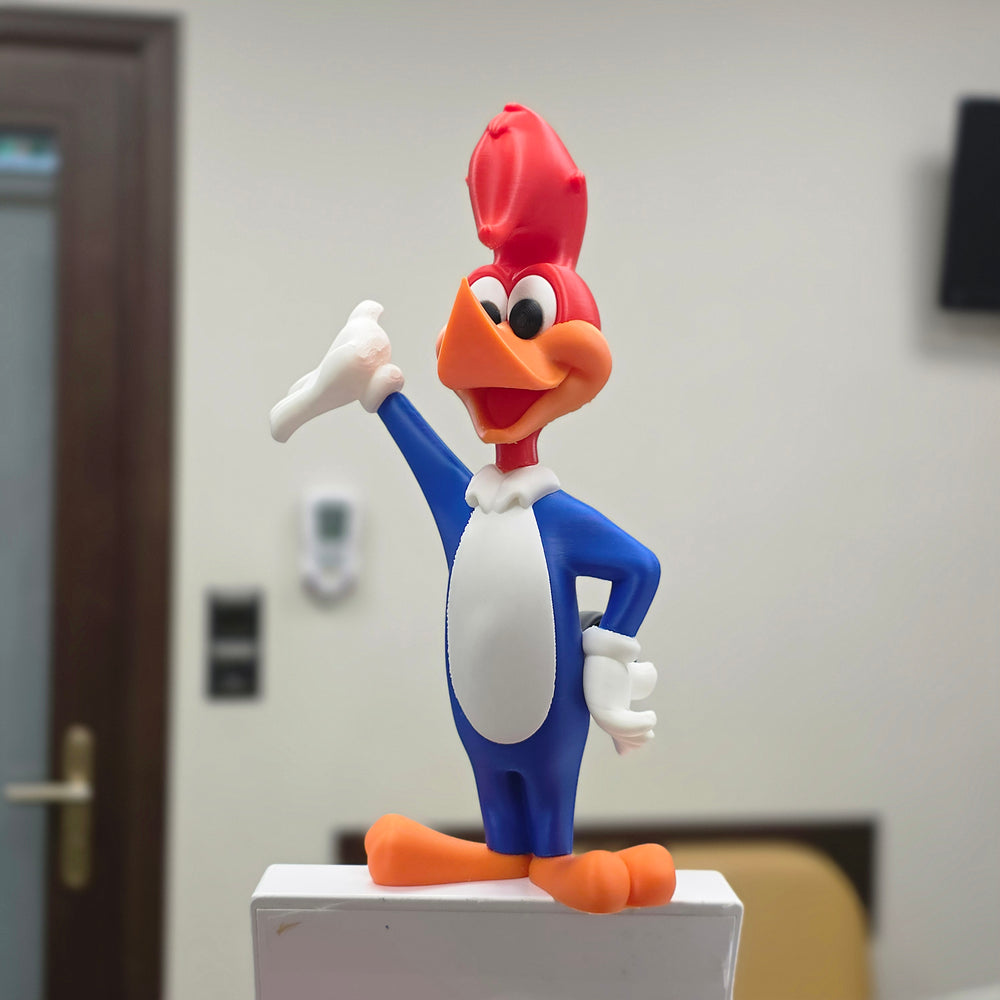 Waving Woody Woodpecker