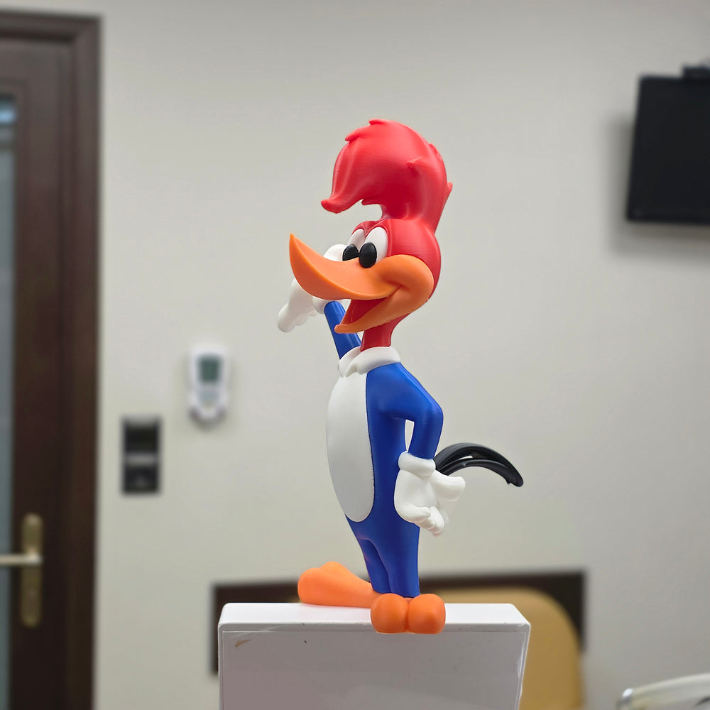 Waving Woody Woodpecker
