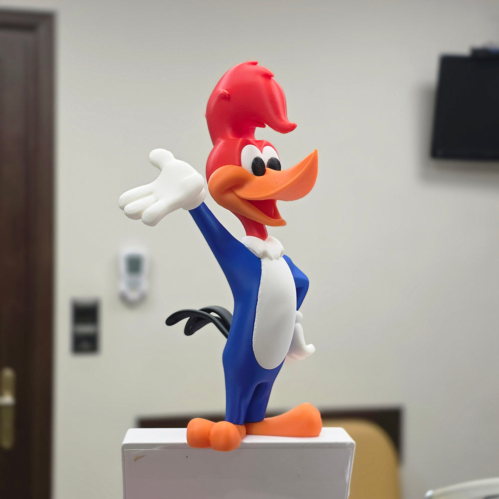Waving Woody Woodpecker