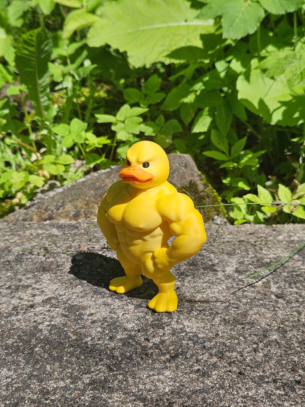 Bodybuilder Duck (Figure/Keychain)