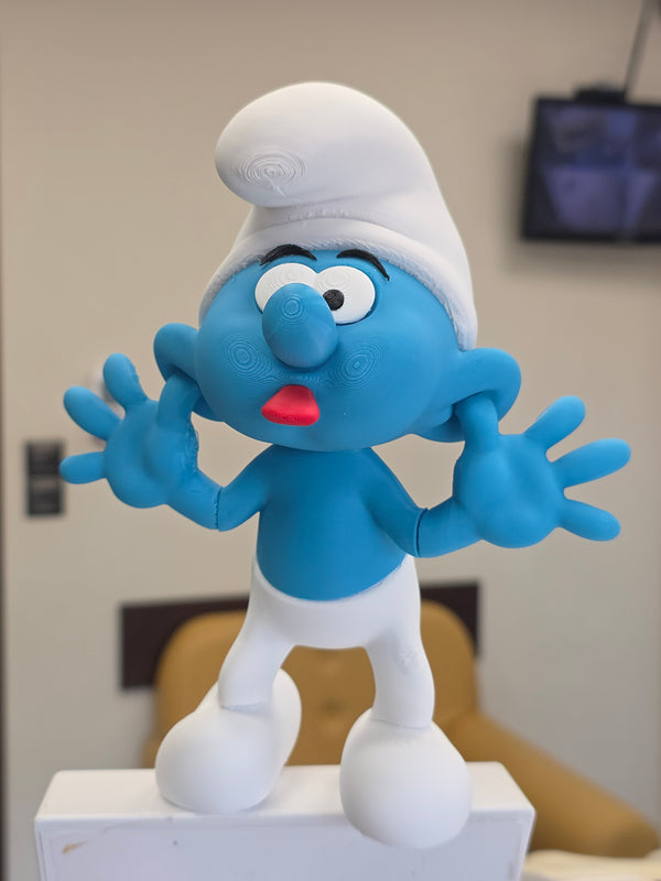 Funny Smurf | Playful Pose Figure