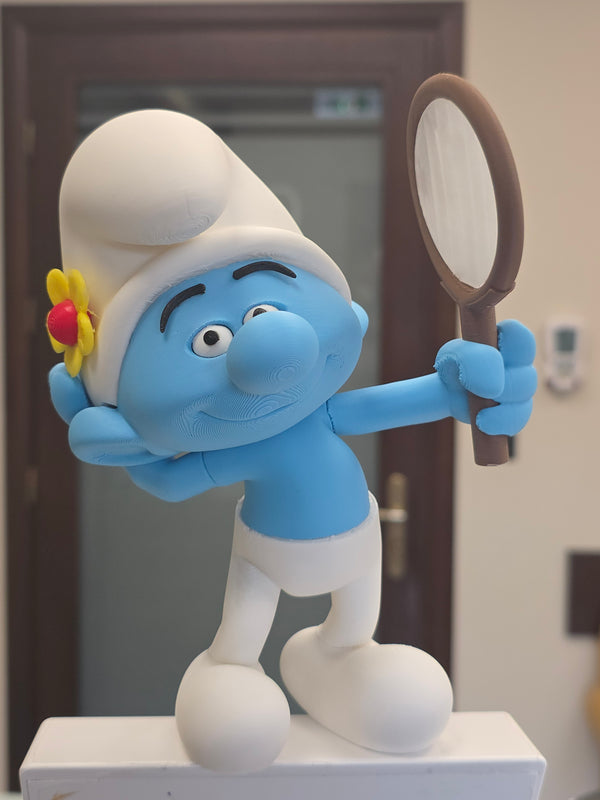Vanity Smurf | Mirror Pose Figure