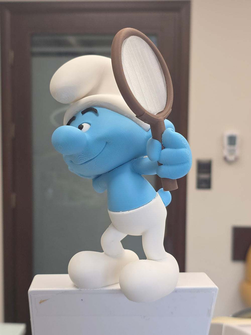 Vanity Smurf | Mirror Pose Figure