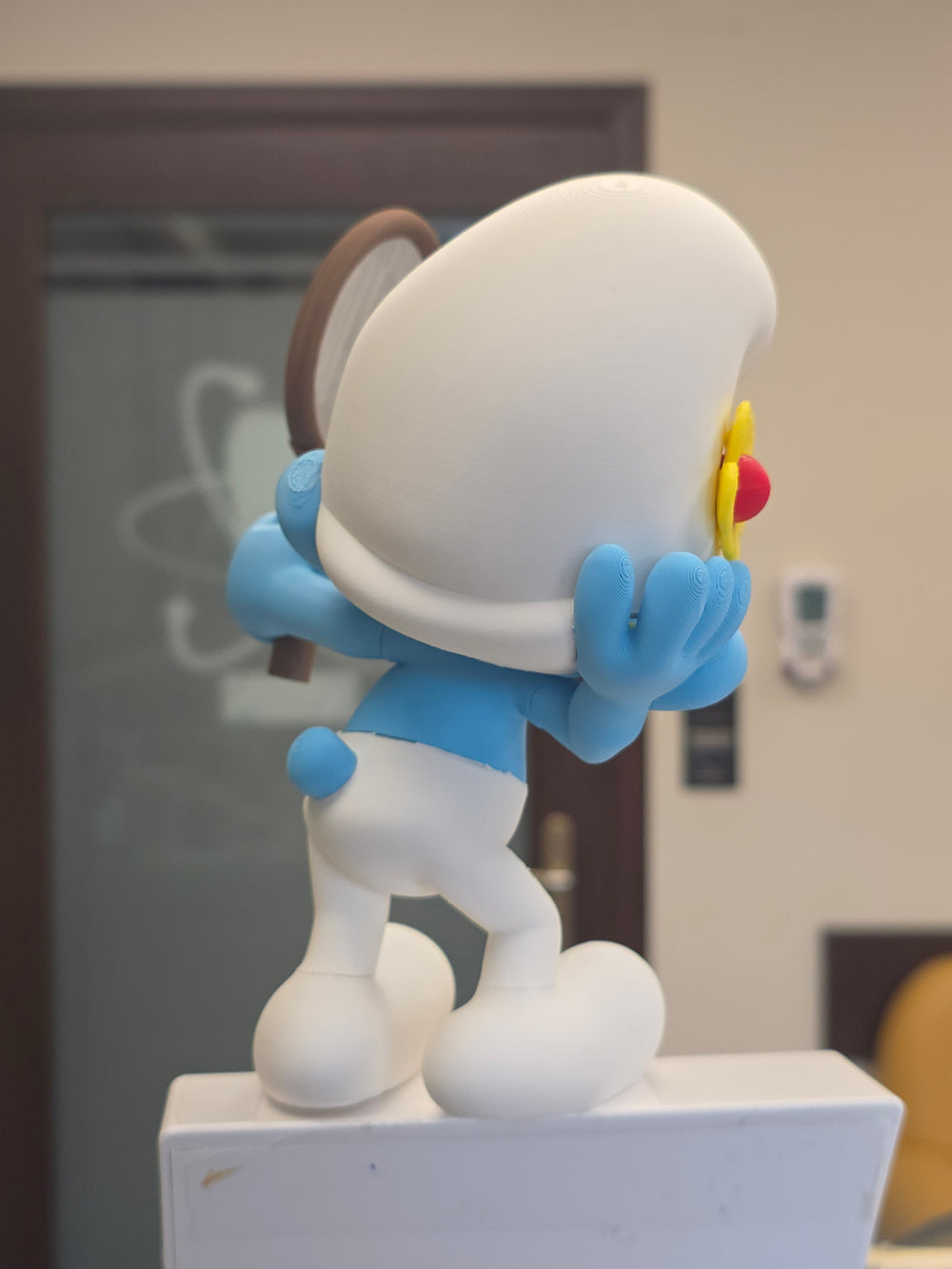 Vanity Smurf | Mirror Pose Figure
